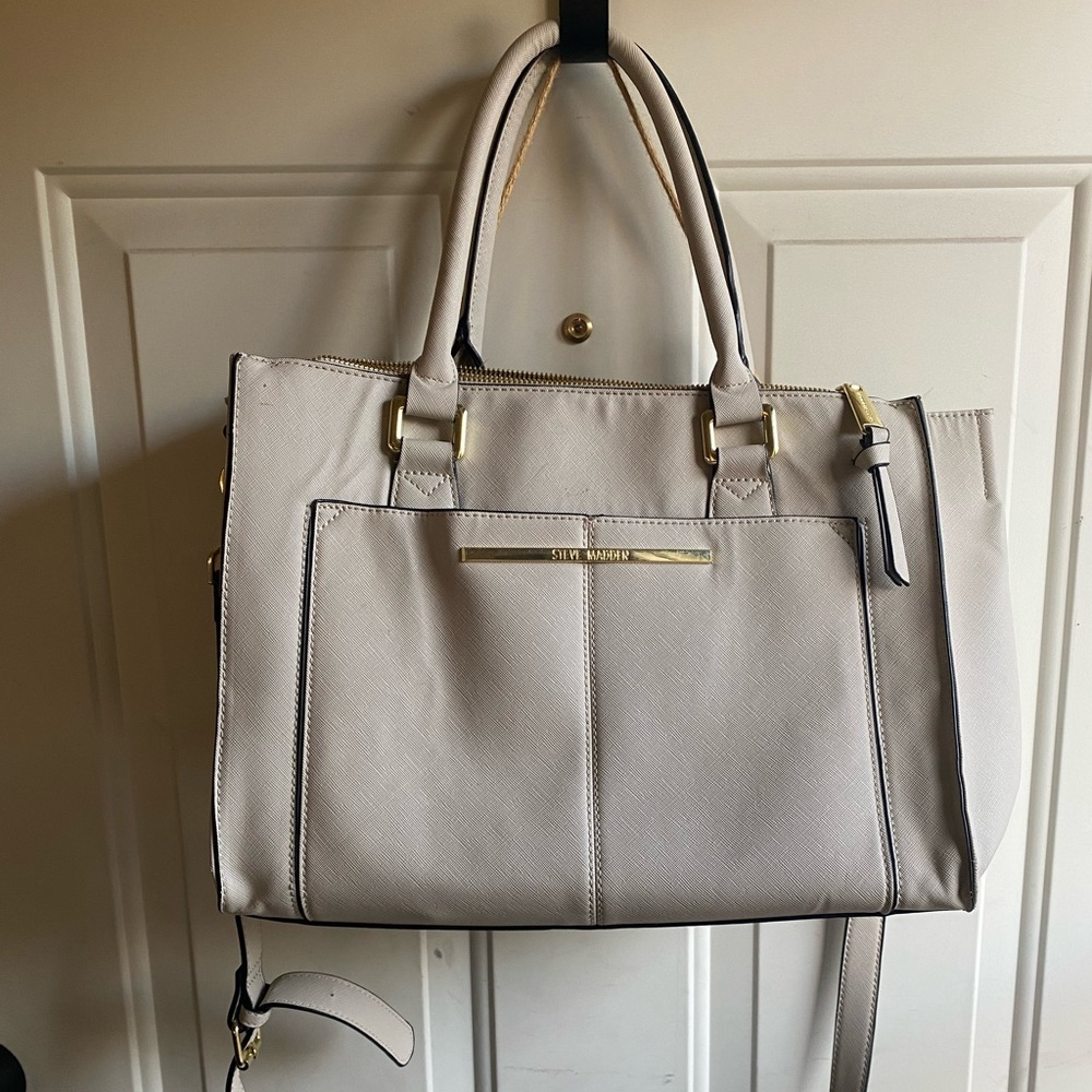 Steve Madden Bbree Handbag (Cream)